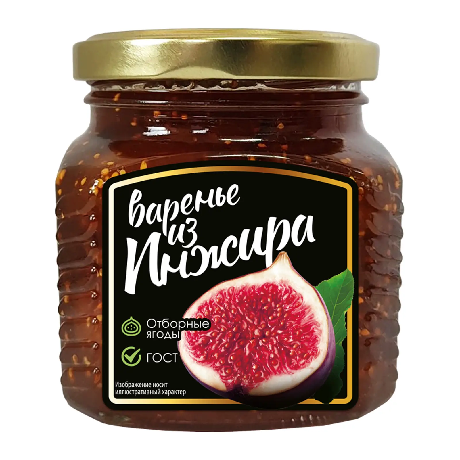 Изображение товара Инжирное варенье 330 г Магнит натуральное фруктовое варенье