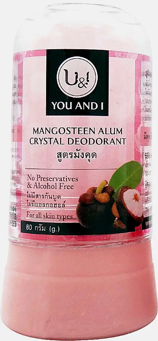 Дезодорант U&I кристаллический с зеленым чаем и алое вера 80г в ассортименте