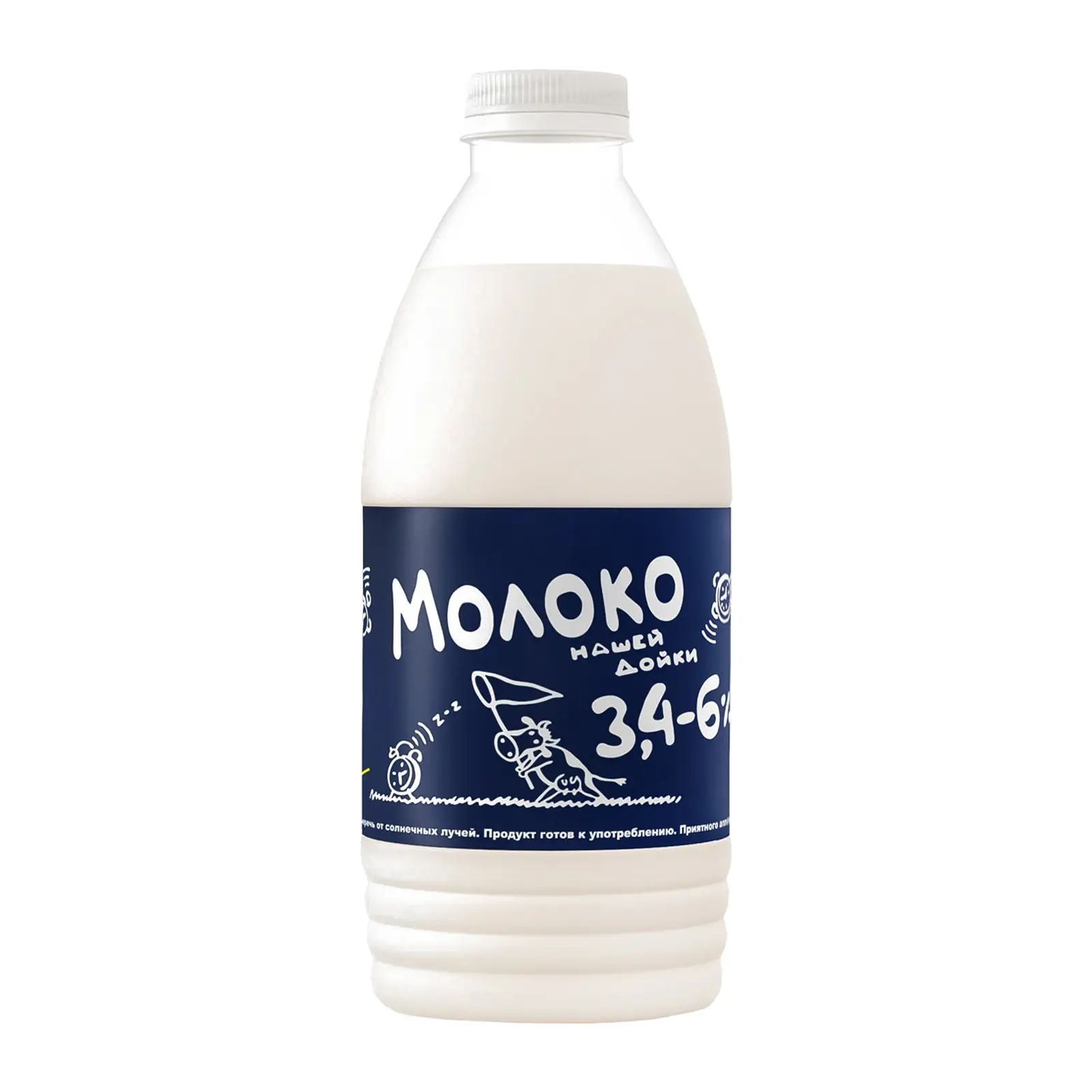 Изображение товара Молоко Нашей дойки отборное пастеризованное 3.4-6% 900мл