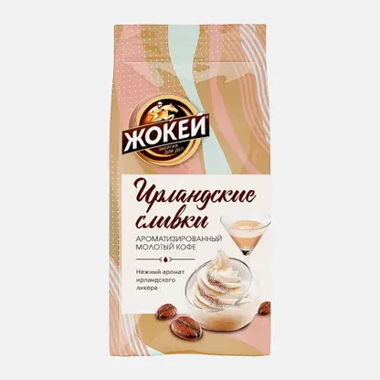 Кофе молотый Жокей Ирландские сливки 150г