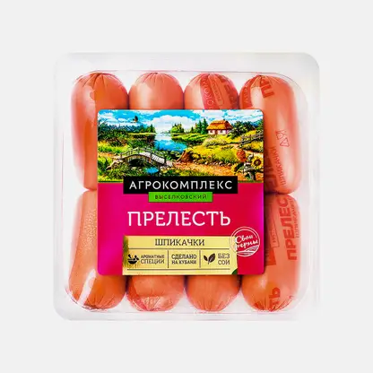 Шпикачки Агрокомплекс Прелесть 420г