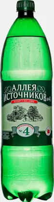 Вода Аллея источников №4 питьевая минеральная лечебная газированная 1.5л