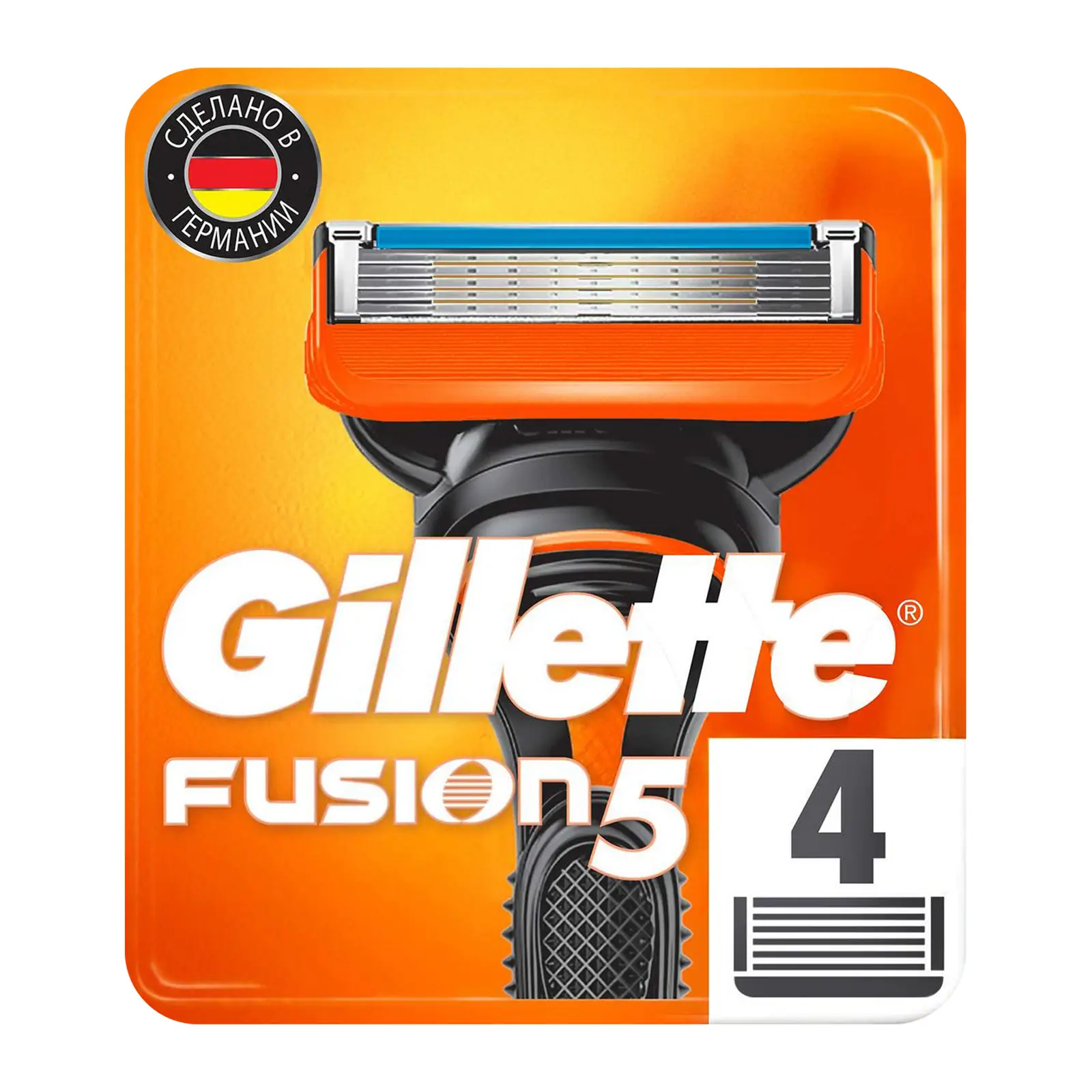 Кассеты для бритья Gillette Fusion 5 4шт