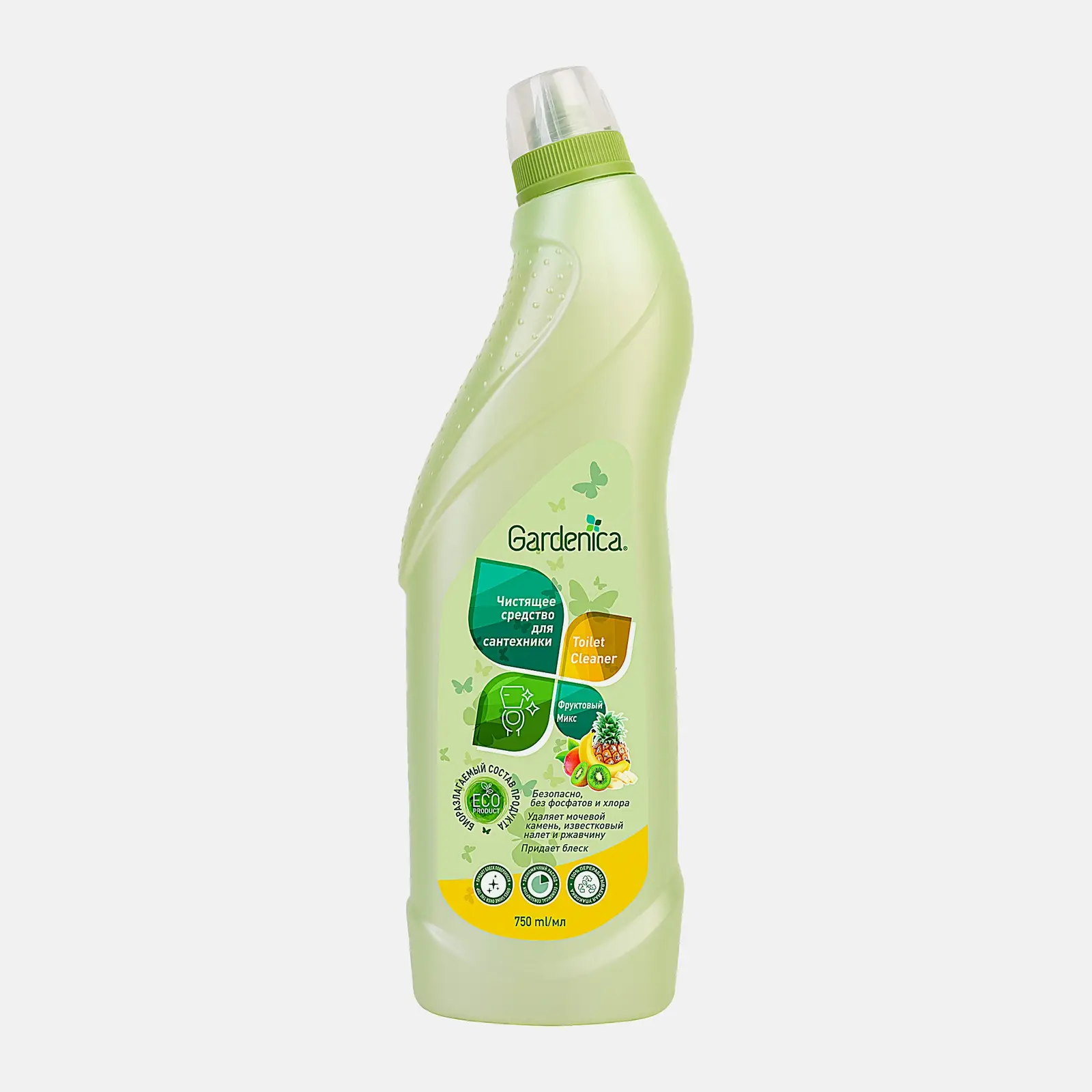 Средство чистящее для сантехники Gardenica Фруктовый микс 750мл
