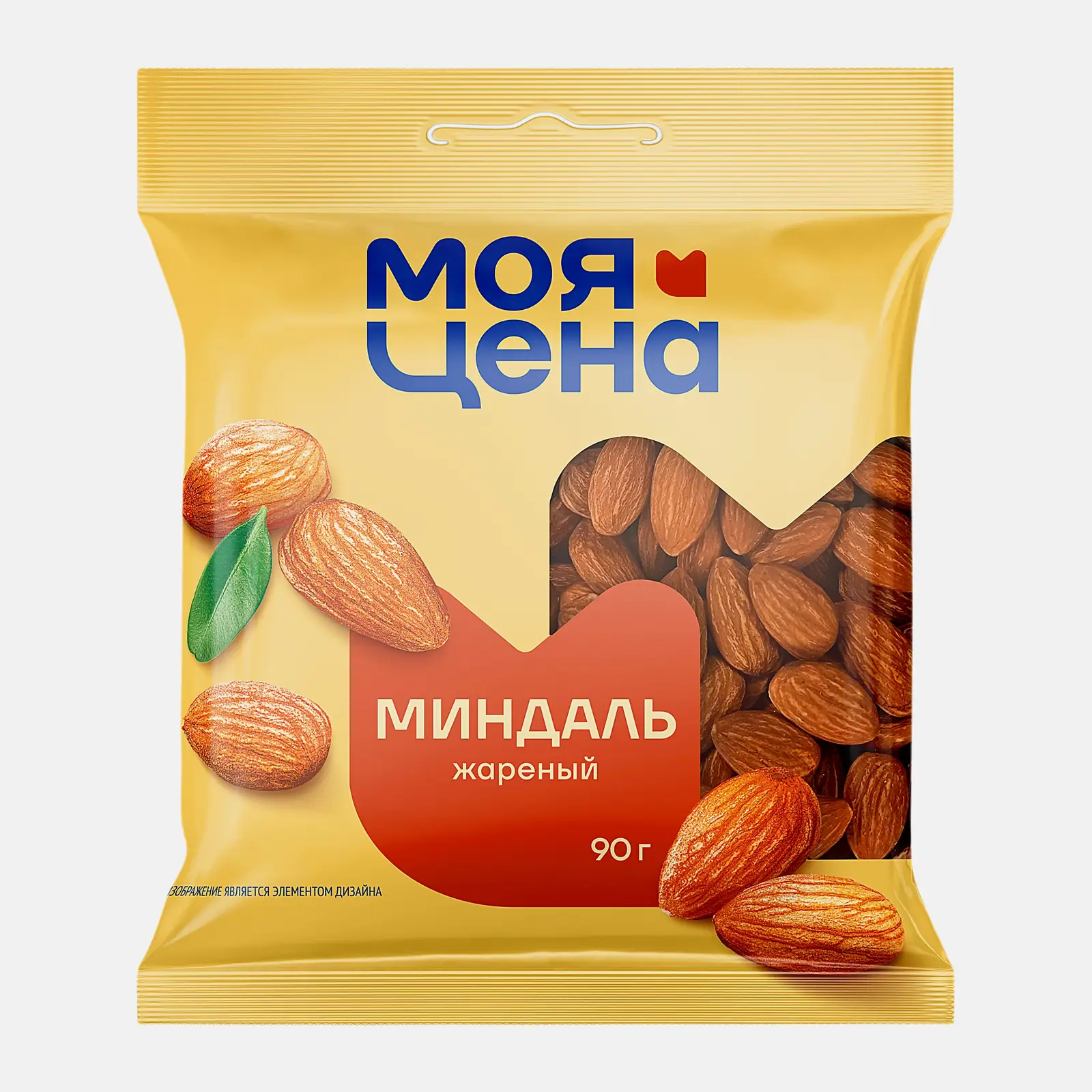 Миндаль Моя цена жареный 90г Миндаль Моя цена жареный 90г