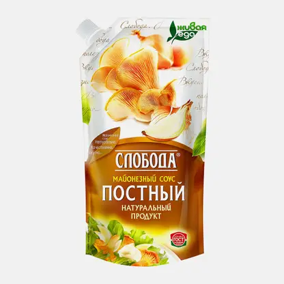 Майонезный соус Слобода Постный 56% 200мл