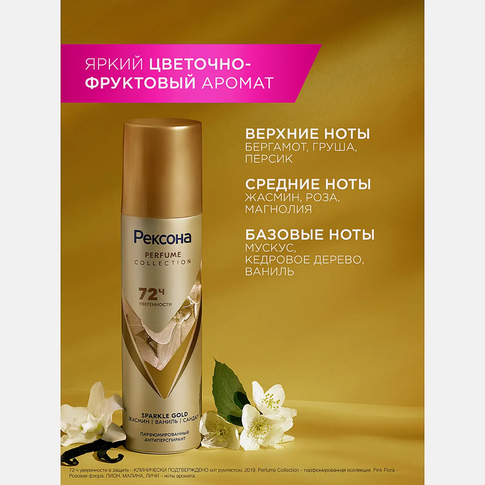 Подарочный набор Рексона Парфюмированные дезодорант 150мл + Camay Гель для душа 250мл в ассортименте