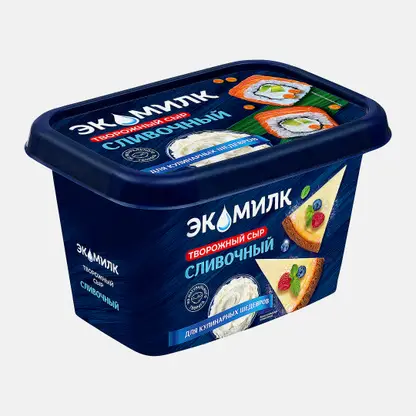 Сыр Экомилк творожный 60% 350г