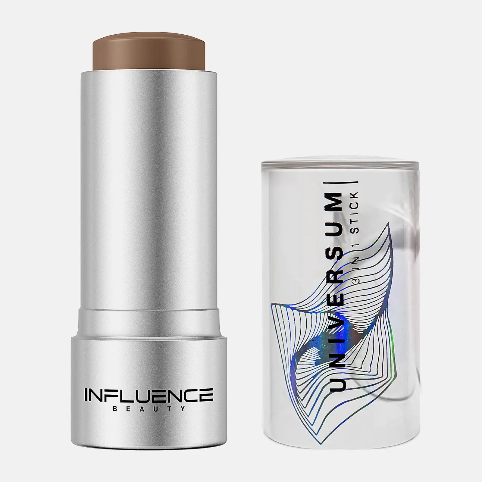 Стик для макияжа лица тон 02 Influence Beauty Stick 3in1 Universum