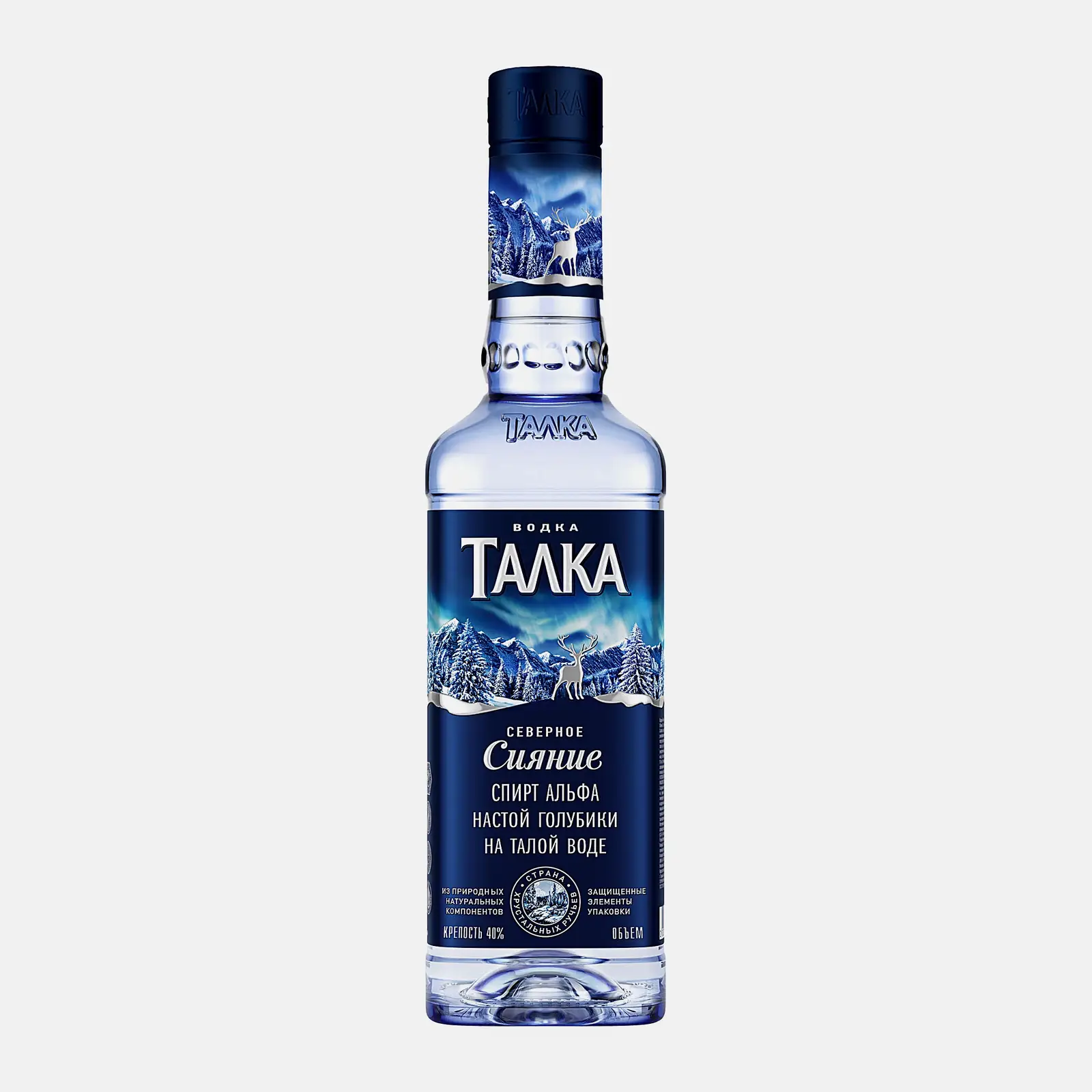 Изображение товара Водка Талка Северное сияние 40% 500мл
