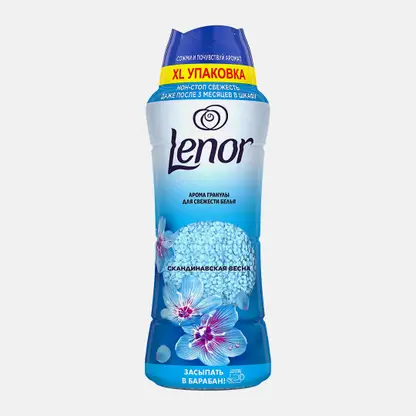 Арома гранулы для свежести белья Скандинавская весна Lenor 495г