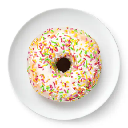 Изображение товара Донат глазированный с ароматом ванили Bakerton 58г