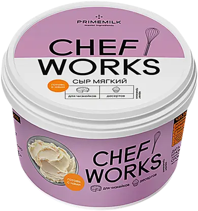 Сыр Chef Works мягкий 40% 800г