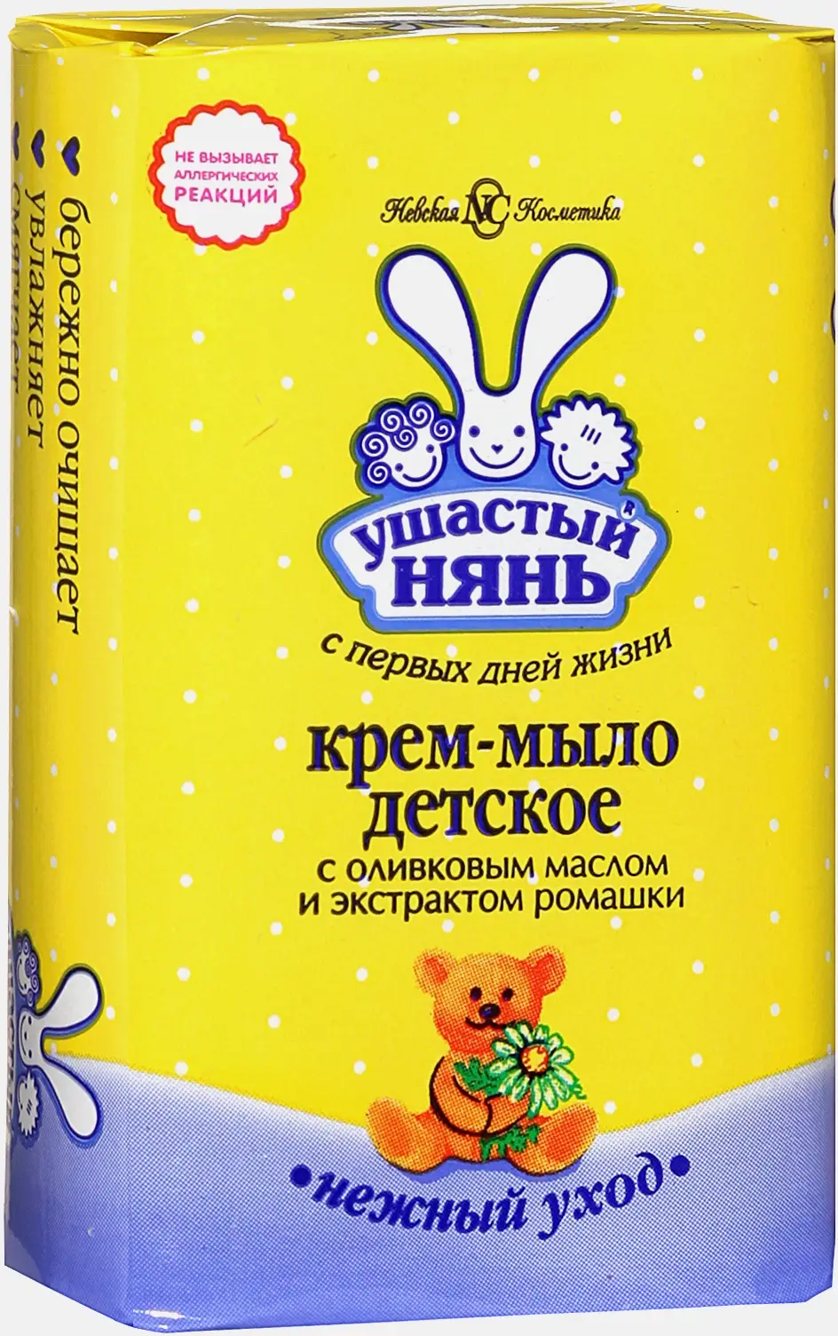 Крем-мыло Ушастый нянь с экстрактом ромашки 90г Крем-мыло Ушастый нянь с экстрактом ромашки 90г