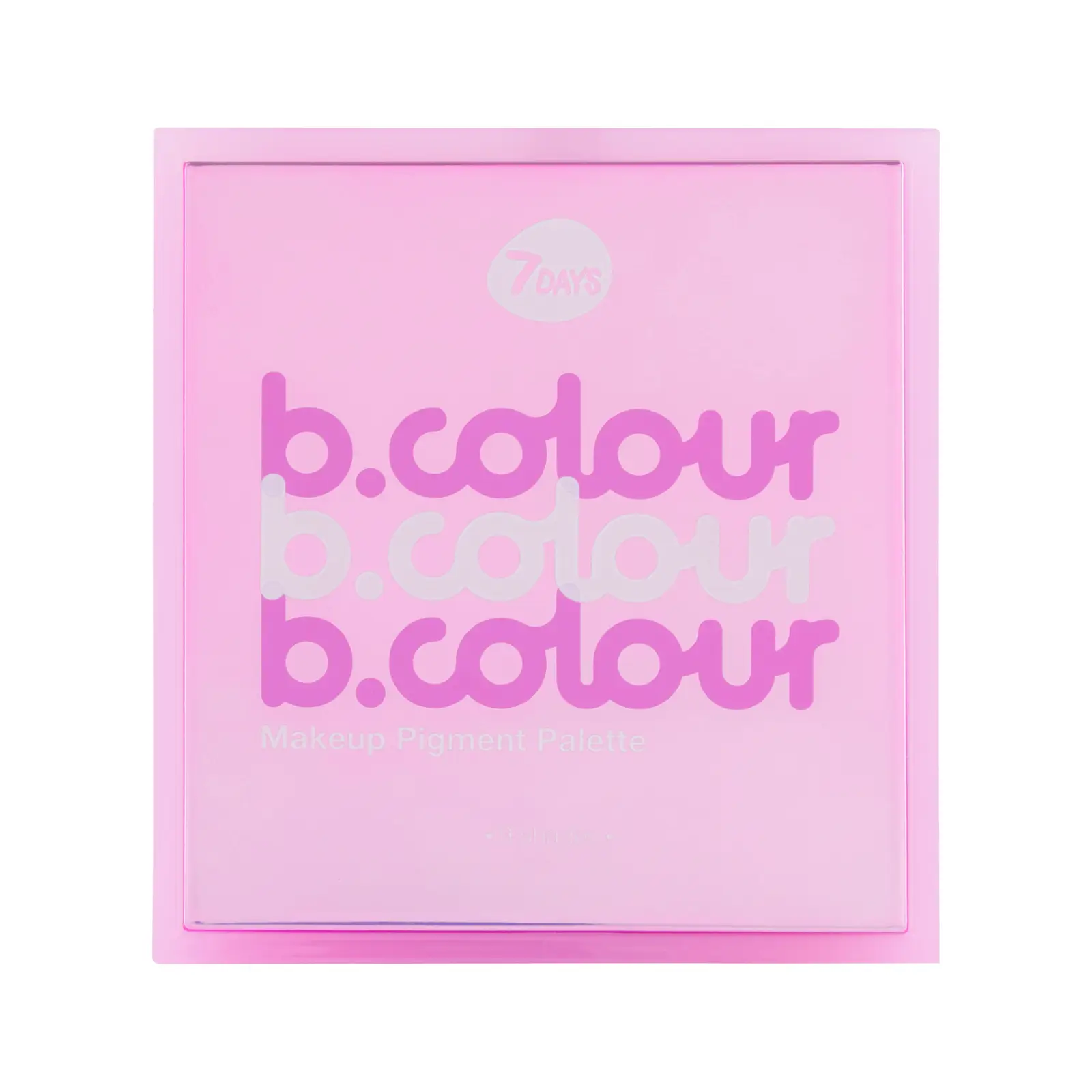 Палетка теней 7Days B.Colour для век тон 02