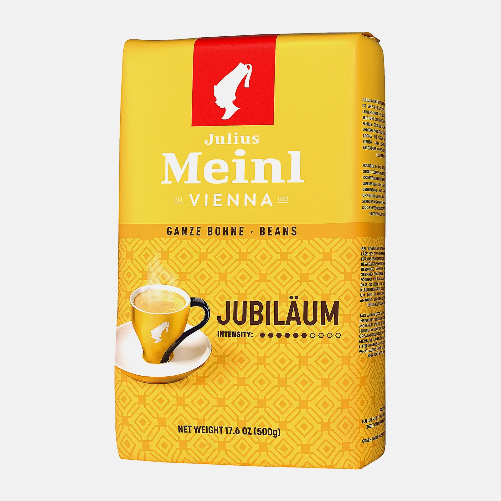 Изображение товара Кофе в зёрнах Julius Meinl Юбилейный 500г с ароматом