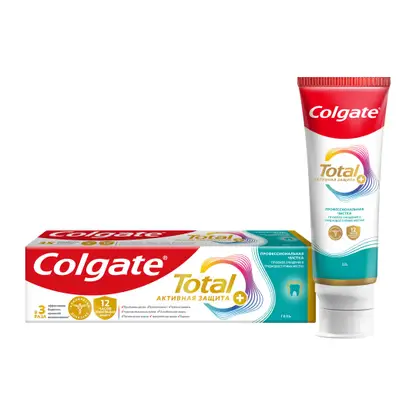 Изображение товара Зубная паста Colgate Total 12 Профессиональная чистка гель 75 мл