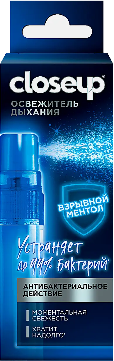 Освежитель дыхания Closeup Взрывной Ментол спрей 8мл