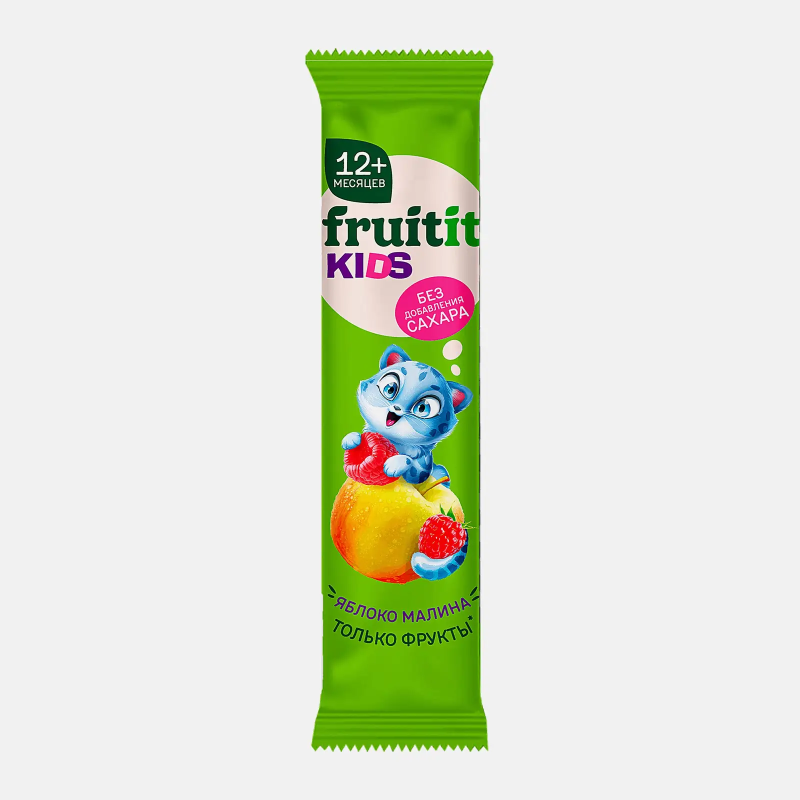 Лента фруктовая яблоко-малина Fruit it Kids 15г
