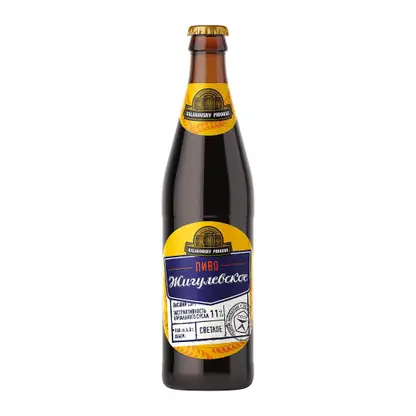 Пиво Жигулевское светлое фильтрованное пастеризованное 4% 450мл