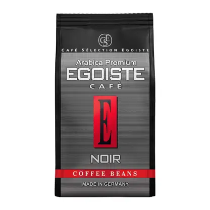 Изображение товара Кофе в зернах Egoiste Noir 250г арабика для эспрессо и турки премиальный