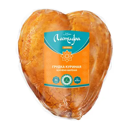 Изображение товара Куриная грудка варено-копченая весовая Латифа