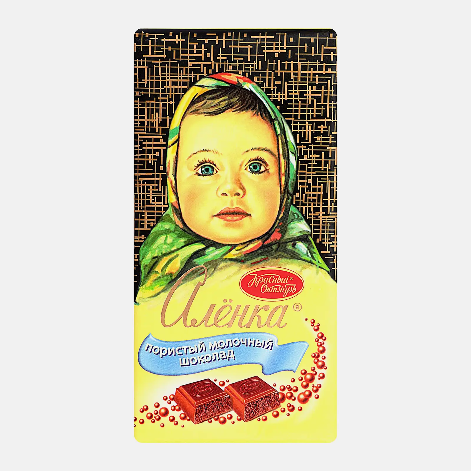 Шоколад Алёнка молочный пористый 90г Шоколад Алёнка молочный пористый 90г