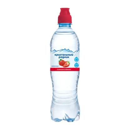 Изображение товара Напиток со вкусом клубники Кристальный Родник 500мл