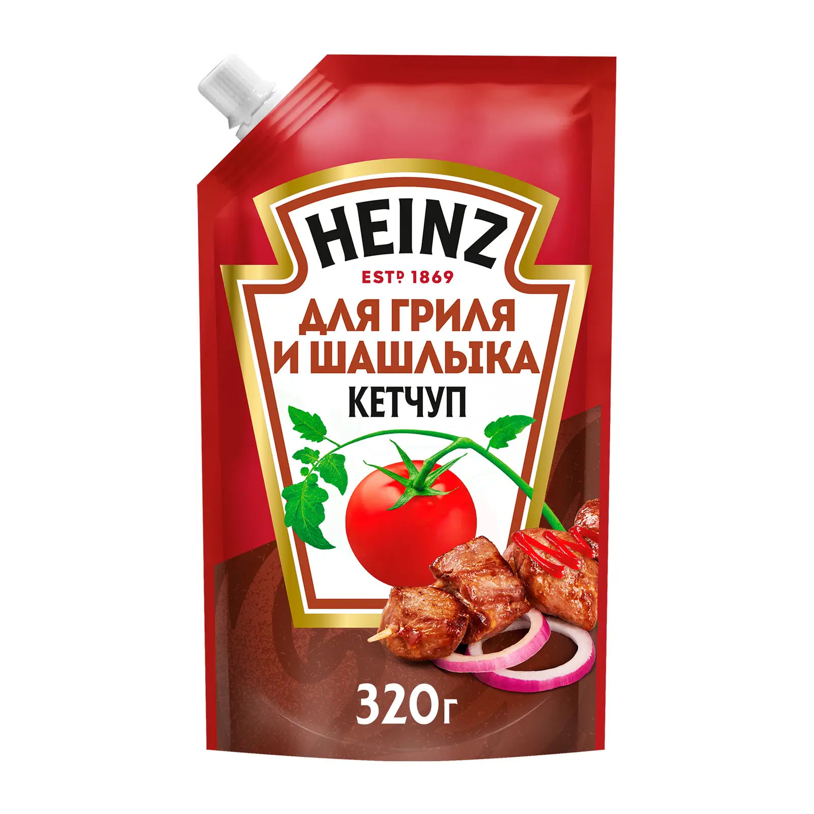 Изображение товара Кетчуп Heinz для гриля и шашлыка 320г