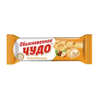Изображение товара Батончик вафельный Обыкновенное чудо 40г