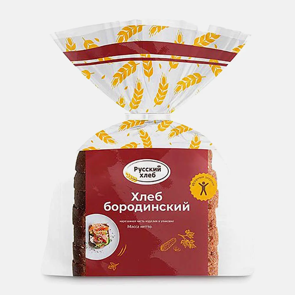 Изображение товара Хлеб Настюша Бородинский формовой нарезанный 350г