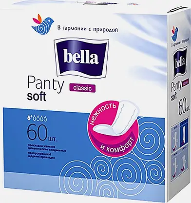 Прокладки ежедневные Bella Panty Soft Classic 60шт