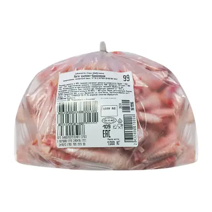 Изображение товара Ноги цыплёнка-бройлера Первая свежесть замороженные