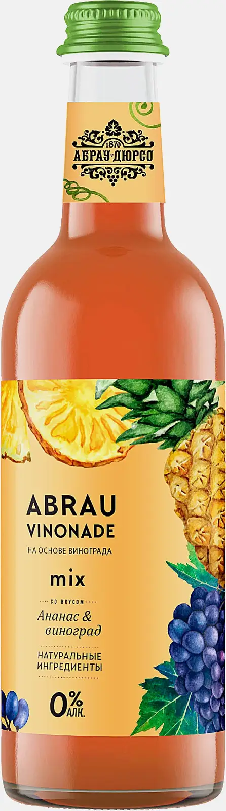 Изображение товара Напиток Vinonade Abrau Ананас-Виноград 375мл