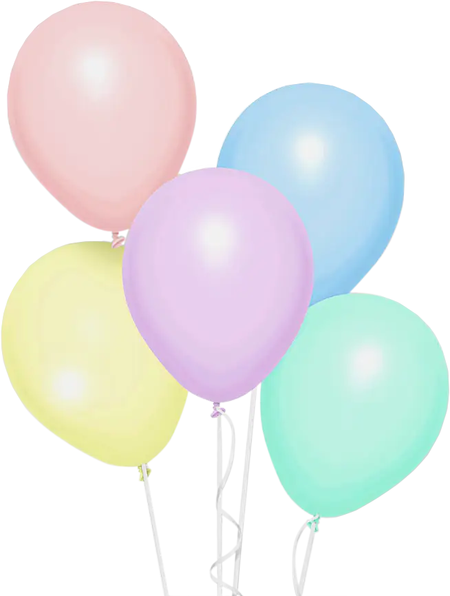 Изображение товара Набор воздушных шаров Пакетико пастель 10 штук для праздников