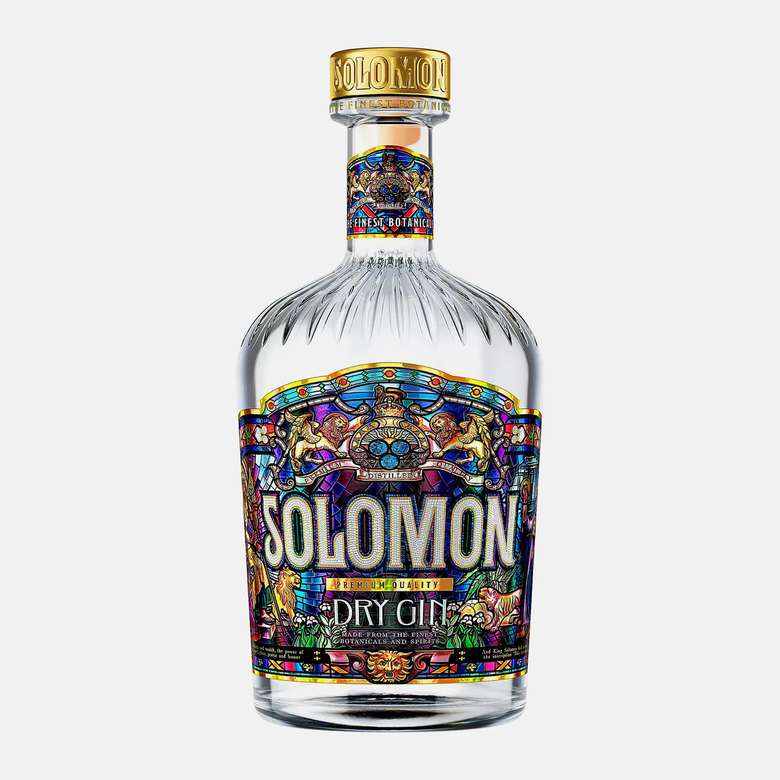 Джин Solomon Dry 40% 500мл Джин Solomon Dry 40% 500мл