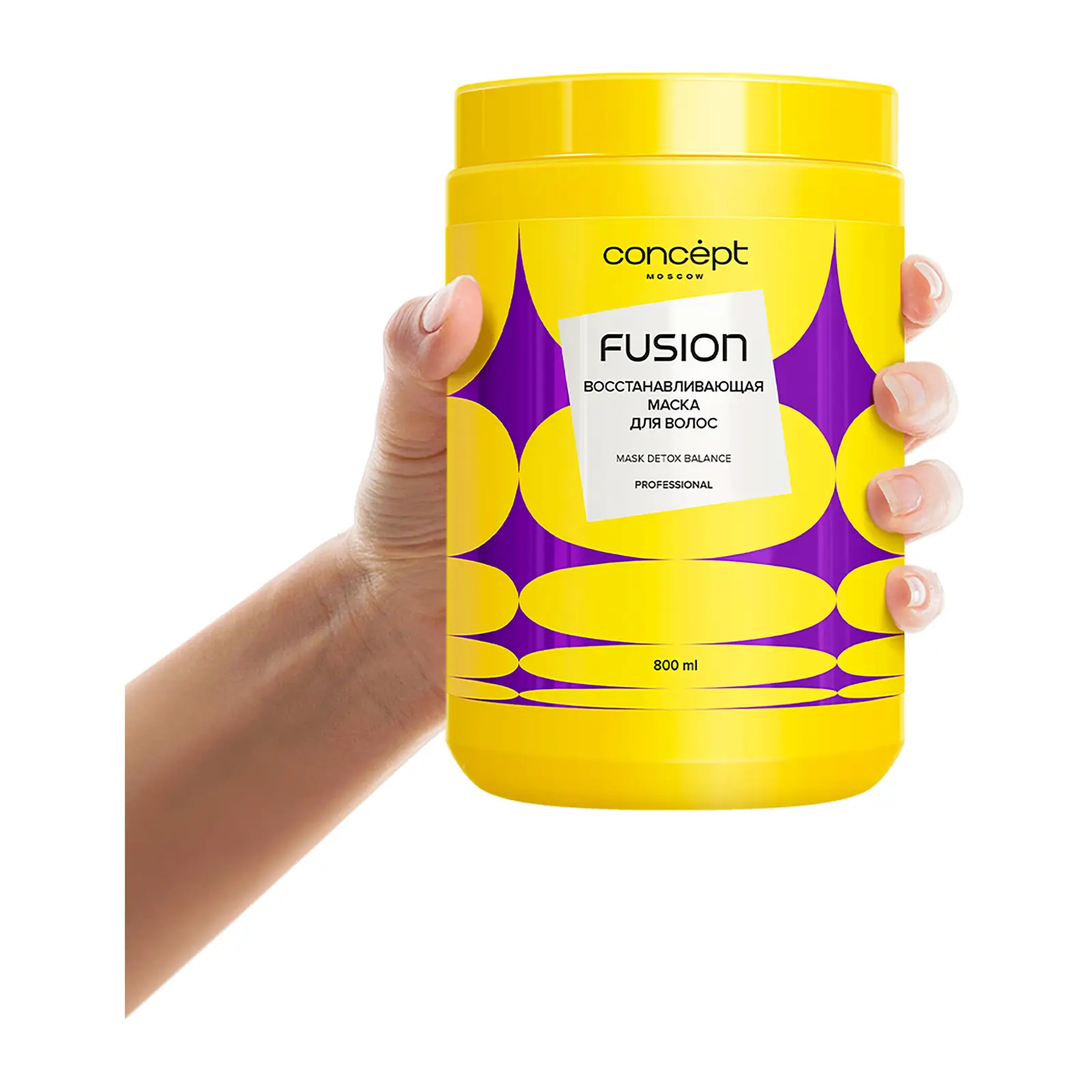 Маска восстанавливающая Concept Fusion Detox Balance 800мл