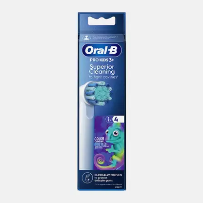 Сменные насадки для электрической зубной щетки Chameleon Oral-B Pro Kids 4шт