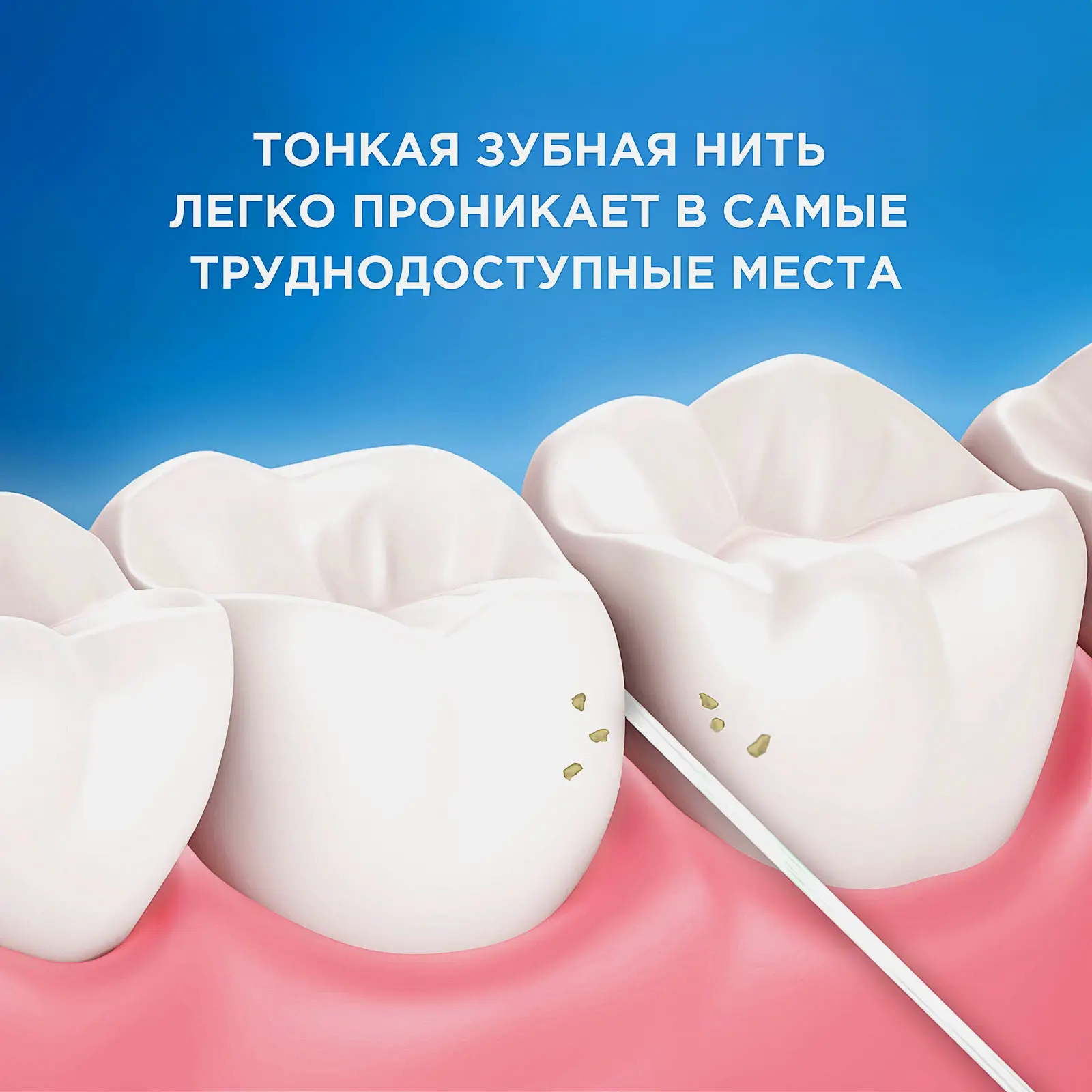 Зубная нить Oral-B Essential Floss невощеная/мятная 50м