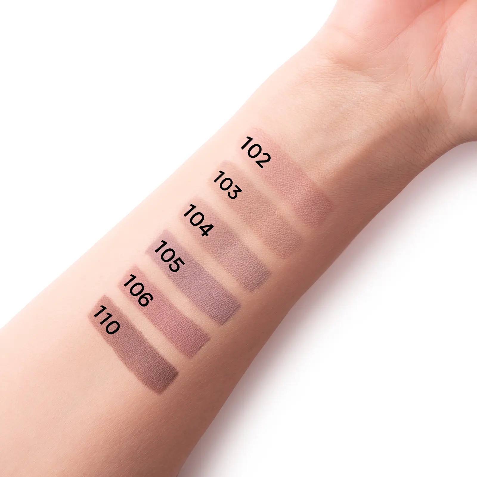 Тени для век Luxvisage Matt Tint Waterproof 12H жидкие тон 110