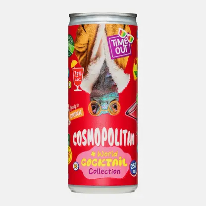 Газированный спиртной напиток Cosmopolitan Time Out 7.2% 250мл
