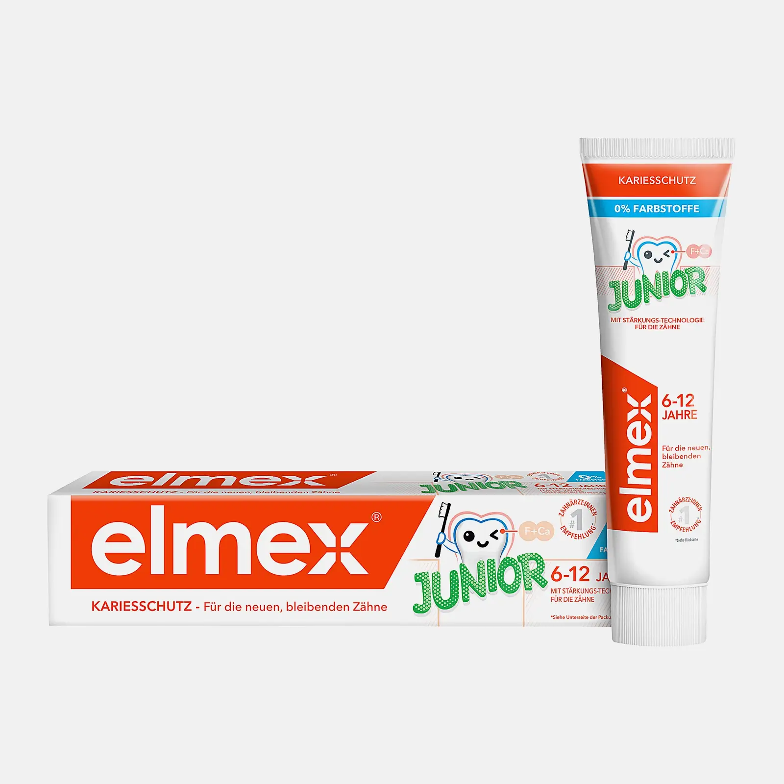 Зубная паста Elmex Junior детская 6-12 лет 75мл