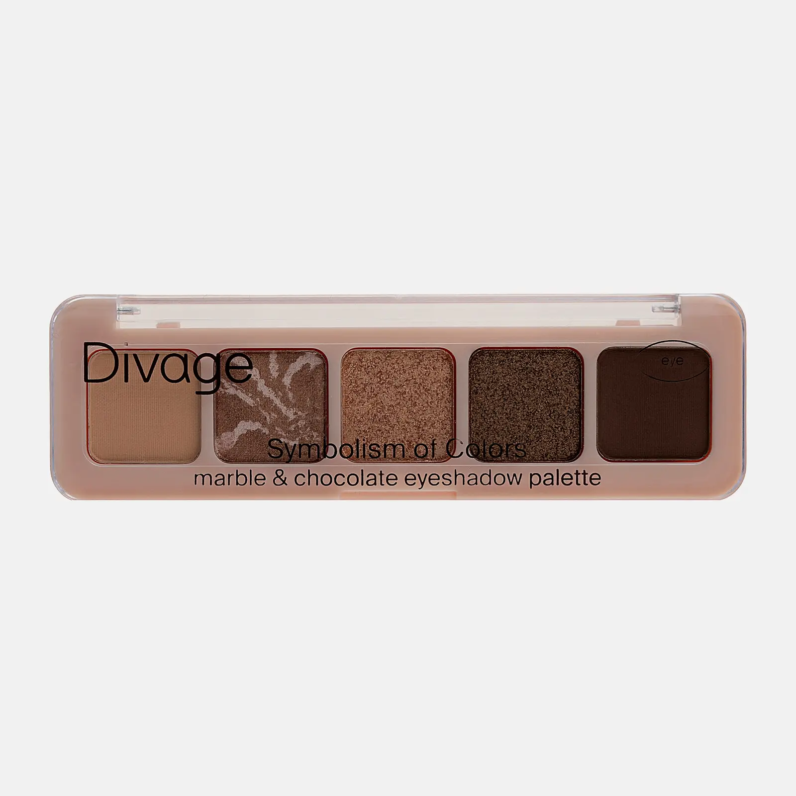 Палетка теней для век Colors Marble&Chocolate Divage