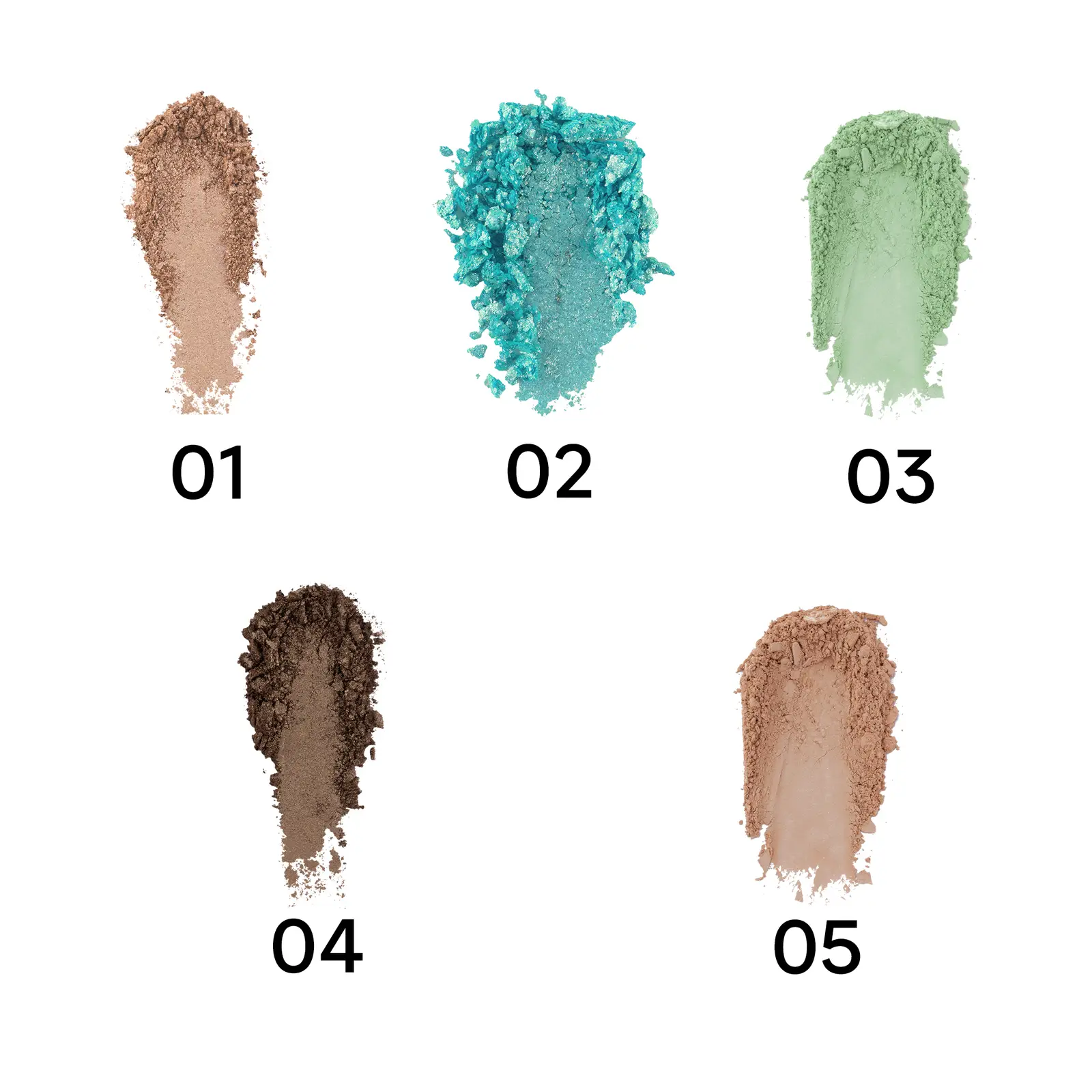 Палетка теней для век Divage Colors Mint&Wood
