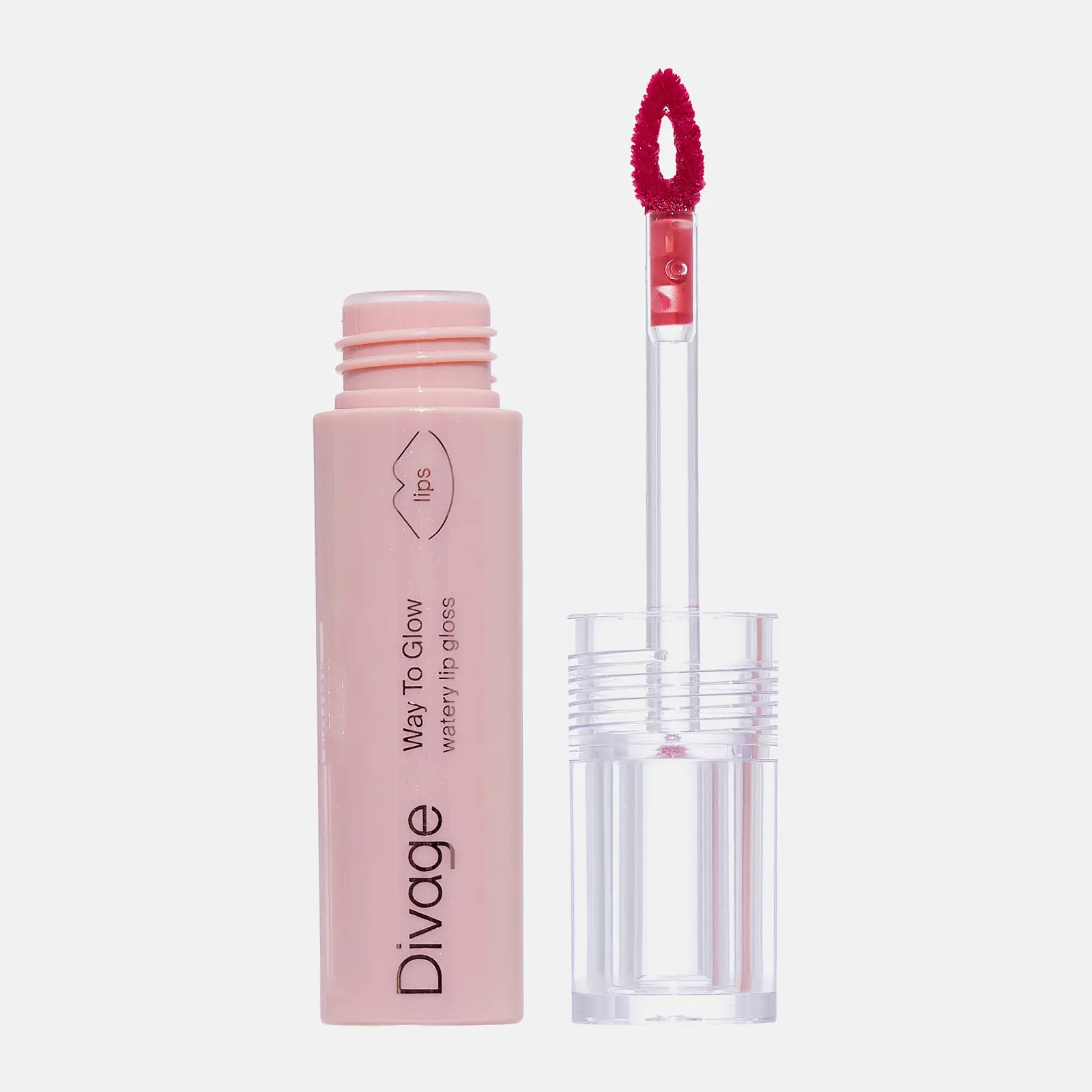 Блеск для губ тон 03 Ягодный Divage Way To Glow Lip Gloss