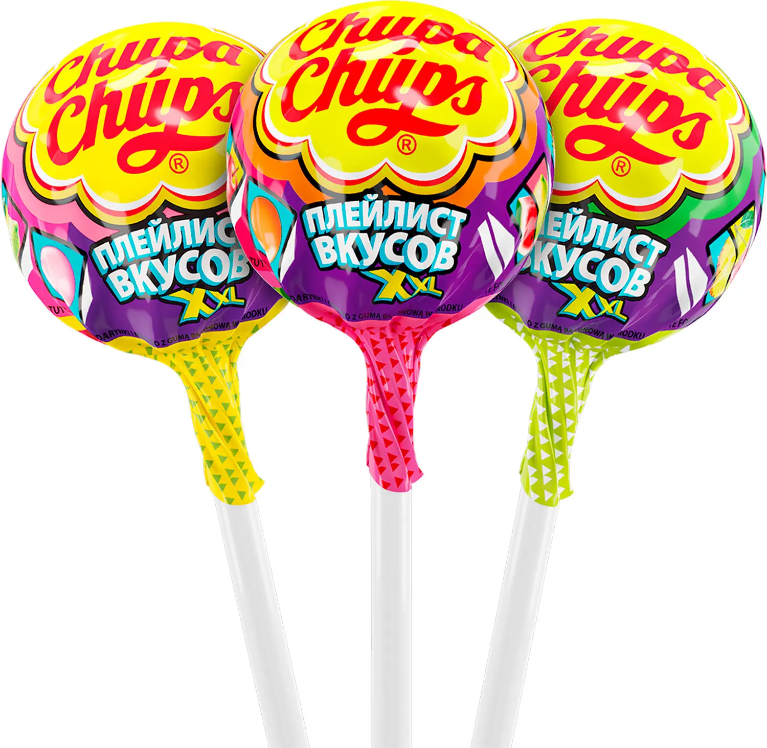 Леденец Chupa Chups XXL 4D 29г