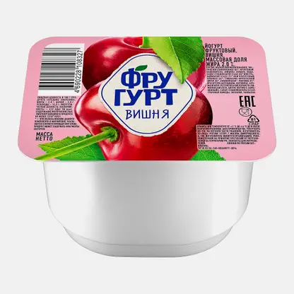 Йогурт густой со вкусом вишни Фругурт 2% 240г
