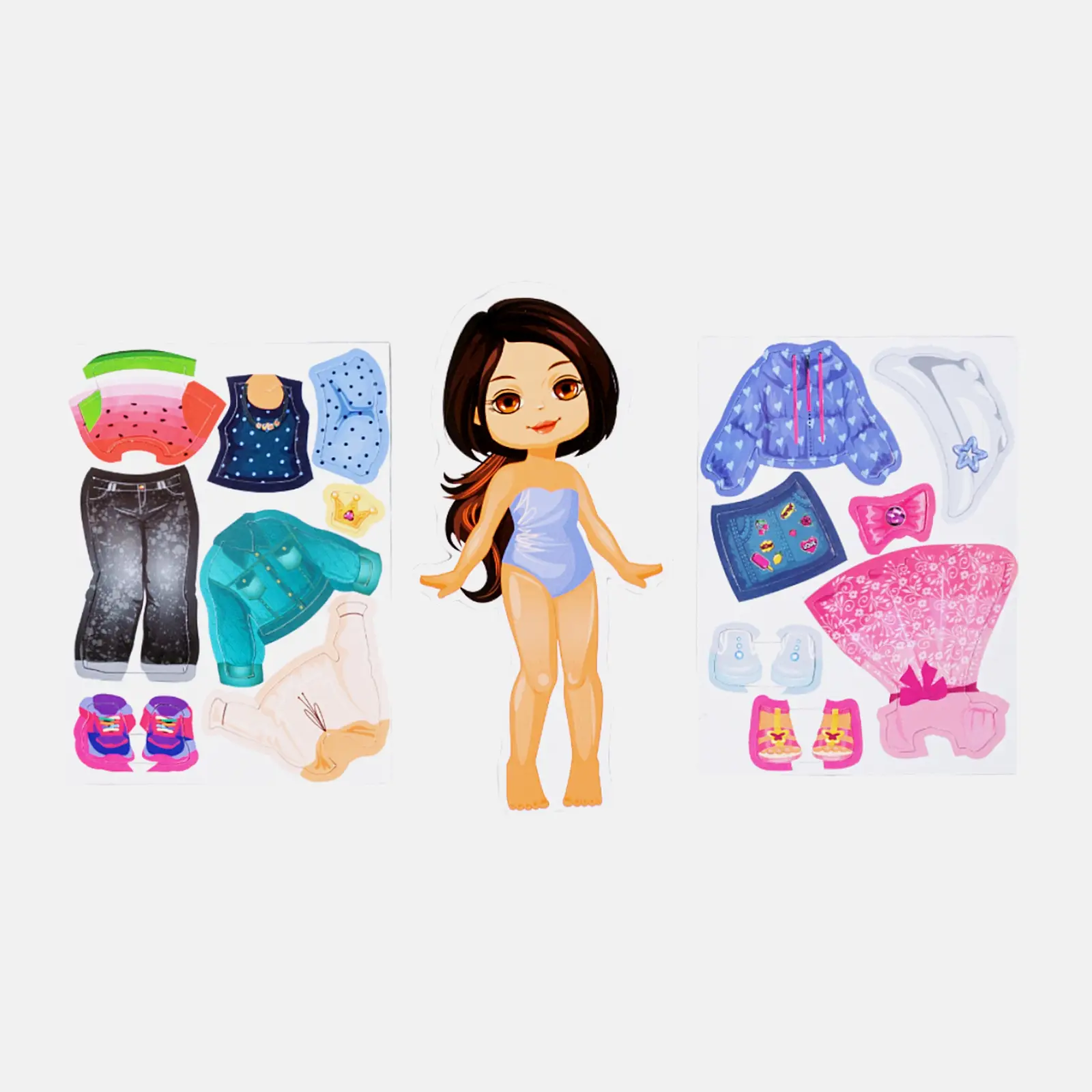 Игра магнитная Десятое королевство Одевашки мини в ассортименте