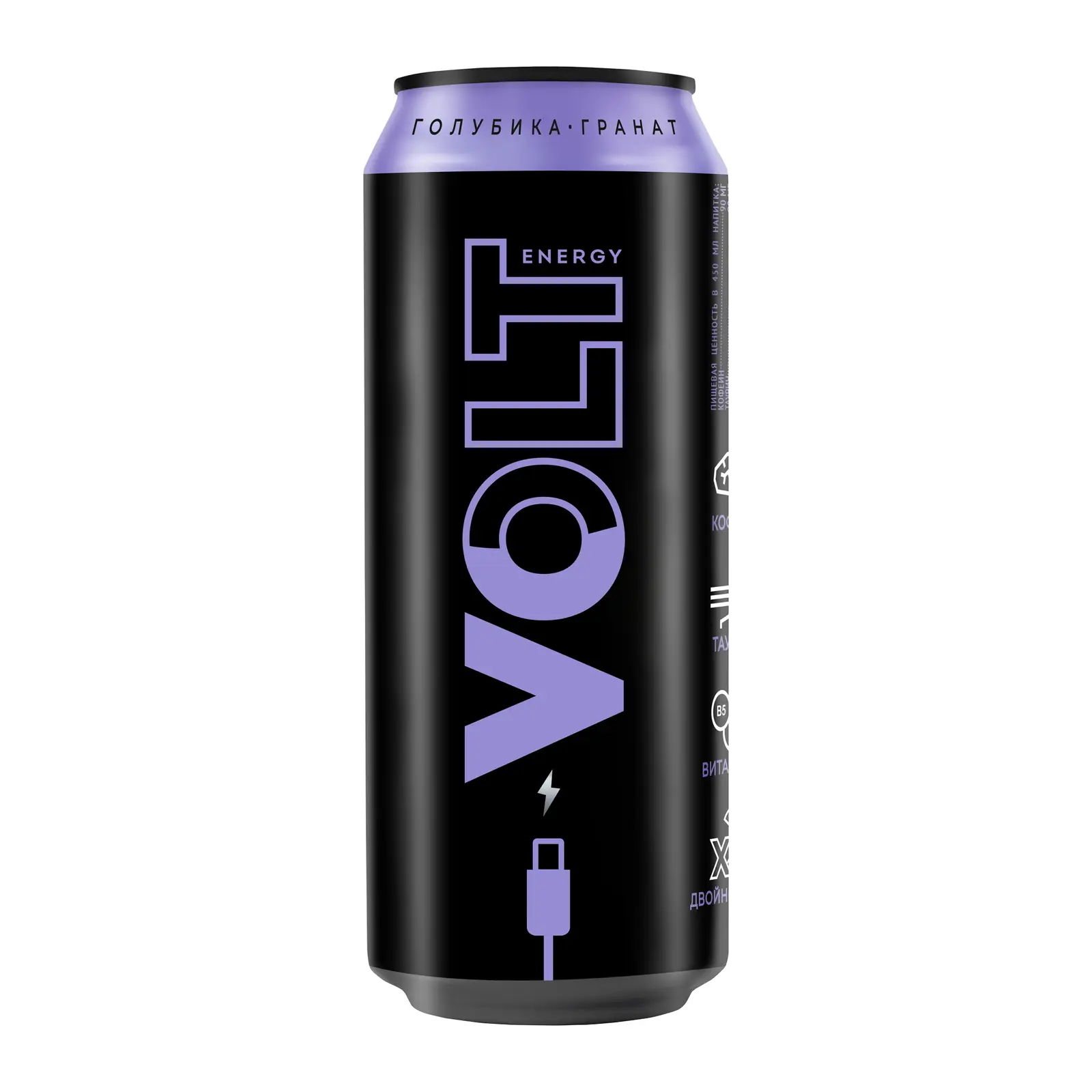 Изображение товара Напиток энергетический Volt Energy Голубика-гранат 450мл