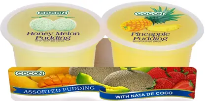 Изображение товара Пудинг Cocon мед дыня-ананас 118г